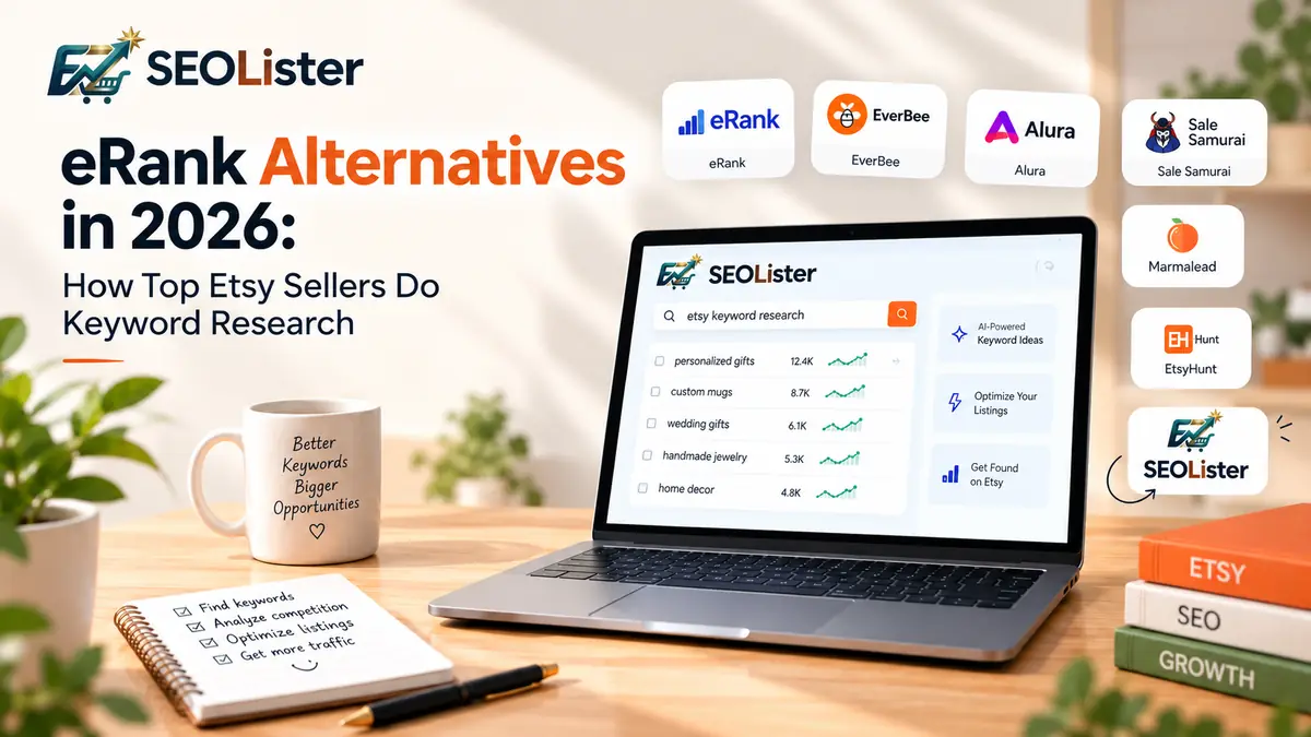 eRank Alternatives in 2026: How Top Etsy Sellers Do Keyword Research