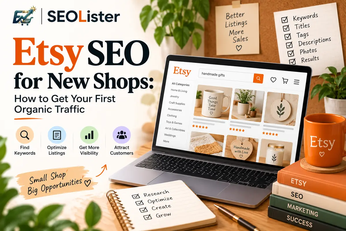 Etsy SEO for New Shops: How to Get Your First Organic Traffic